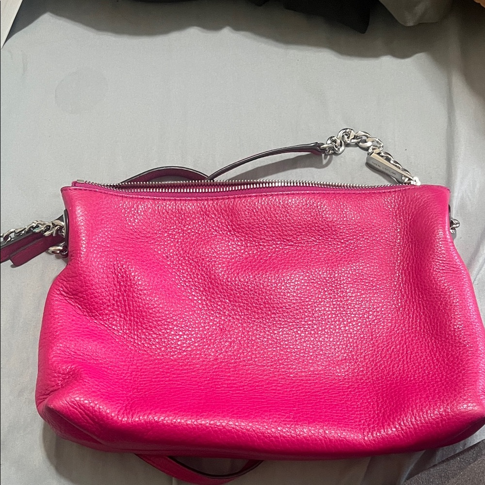 Michael Kors Pink Chain Crossbody Bag